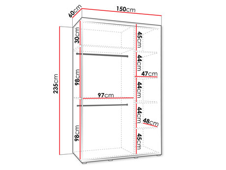 دولاب جرار Bled150 - الصورة 3