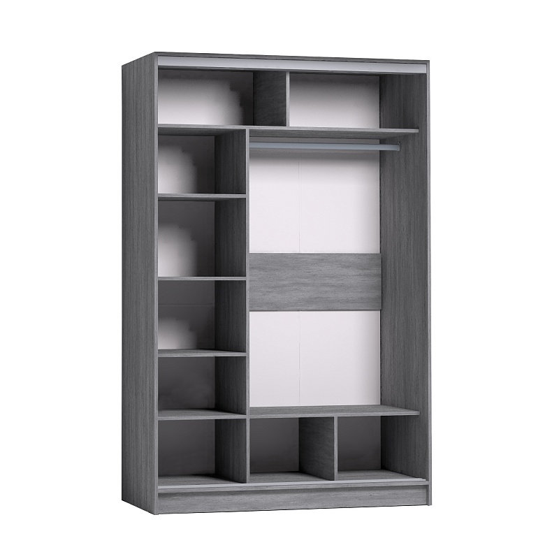 دولاب 135سم بمرايا Lecco42 - الصورة 3