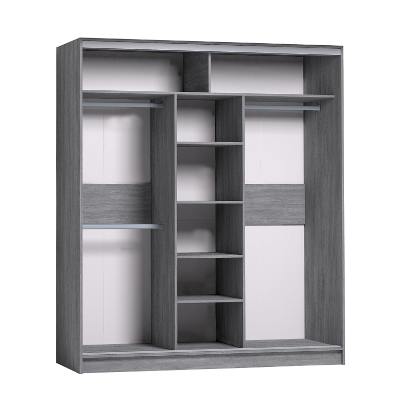 دولاب 180سم بمرايا Lecco95 - الصورة 3