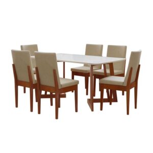 سفرة مودرن 6 كراسي – Majestic1