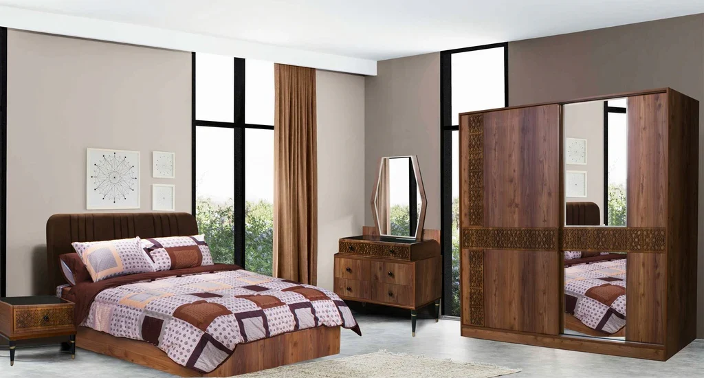 غرفة نوم دولاب 240- سرير 160 - Tallinn