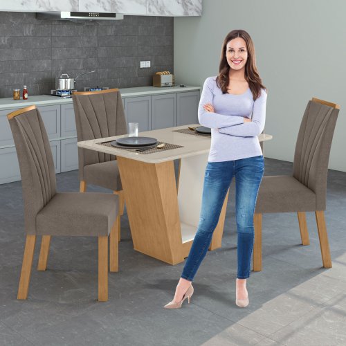 سفرة مودرن 4 كراسي – Ronda404 - الصورة 5