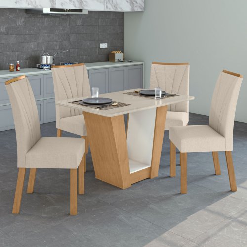 سفرة مودرن 4 كراسي – Ronda405 - الصورة 4