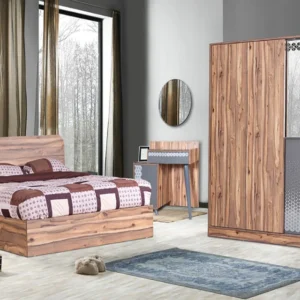 غرفة نوم دولاب مترين- سرير 160 - Toledo