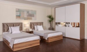 غرفة نوم دولاب مترين-2 سرير120 - Vilnius