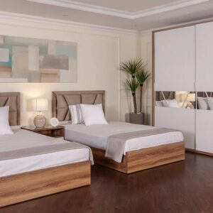 غرفة نوم دولاب مترين-2 سرير120 - Vilnius