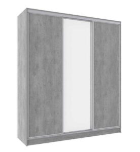 دولاب مترين بمرايا Lecco67